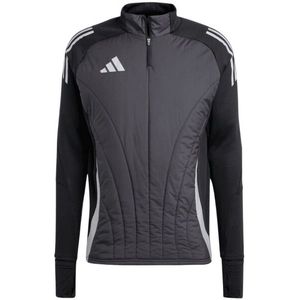 Adidas - Tiro 24 Competition - Sweatshirt - Zwart - Kwart Rits - Sneldrogend