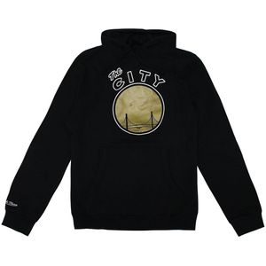 Mitchell & Ness - Golden State Warriors - Hoodie - Zwart - Heren