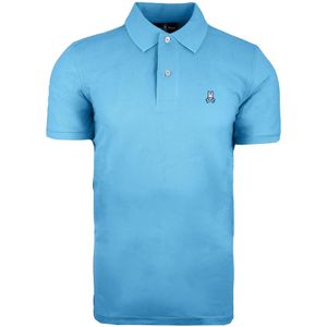 Psycho Bunny - B6K001S7PC - Poloshirt - Blauw - Korte Mouw