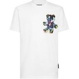 T-shirt - Ronde Hals - Teddy - Katoen
