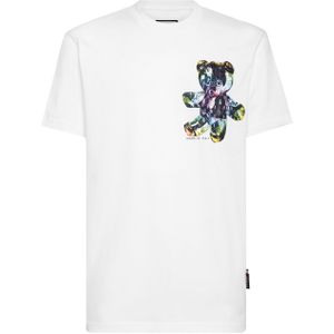 T-shirt - Ronde Hals - Teddy - Katoen