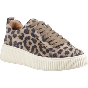 Hush Puppies - Harlow - Suède Sneakers - Luipaard - Voor Dames