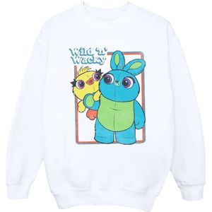 Li-cense Disney dames toy story 4 eend en konijn wild en wacky sweatshirt