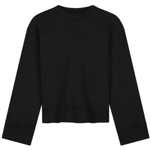 Olaf Hussein - W990207 - Sweat - Zwart