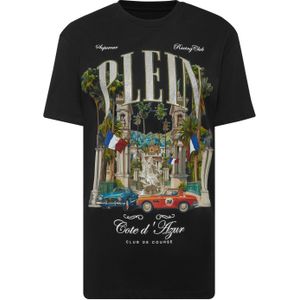 T-Shirt Sexy Pure Fit Vintage Racing Strass