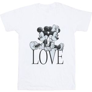 Li-cense Disney heren mickey en minnie mouse liefde t-shirt