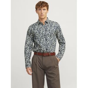 Jack & Jones Jprblaleeds print dobby l/s shirt l