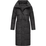 NAVAHOO Wintermantel  oranje / zwart / offwhite