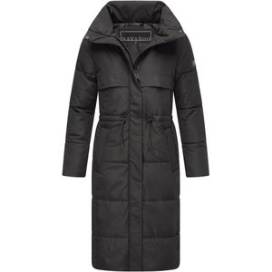 NAVAHOO Wintermantel  oranje / zwart / offwhite