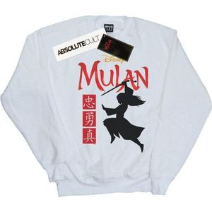 Li-cense Disney heren mulan film krijger silhouet sweatshirt