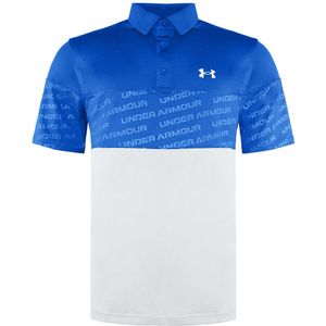 Under Armour - Playoff 2.0 - Poloshirt - Blauw/Wit
