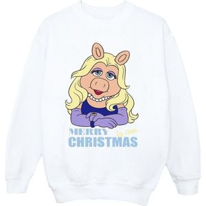 Li-cense Disney heren muppets miss piggy koningin van de feestdagen sweatshirt