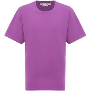 T-shirt - Gebroken Wit - Diag Tab - Oversized Fit