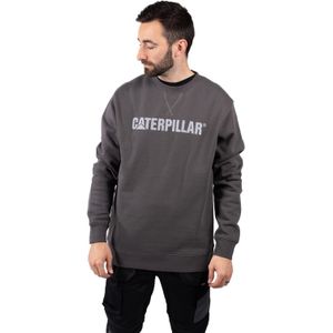 Caterpillar - Midweight Crewneck - Katoenen Sweatshirt - Grijs