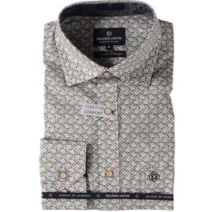Fellows - United - Lange Mouw Stretch Overhemd - Kleur 180 - Modern Fit