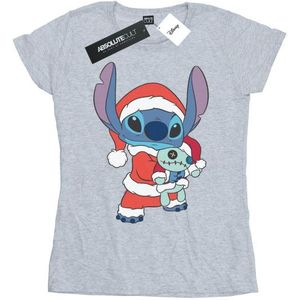 Li-cense Disney dames lilo and stitch kerst katoenen t-shirt