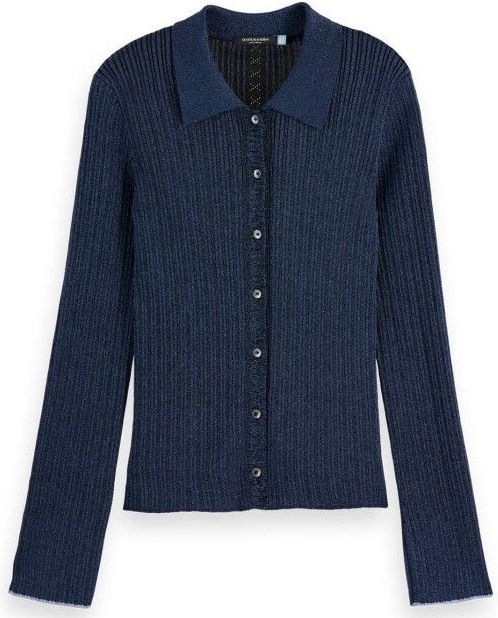 Scotch & Soda - U9B01039T - Cardigan - Donker Blauw