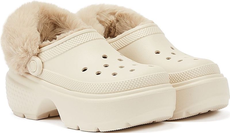 Crocs Stomp Klompen - Zwart - Croslite™ - Lichtgewicht - Gevoerd