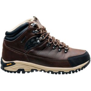 Hi-Tec Heren lotse leren mid cut wandelschoenen