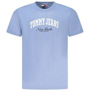 Tommy Jeans Varsity Pop T-shirt Met Korte Mouwen Blauw S Man