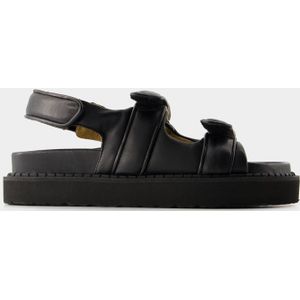 Madee sandalen - Isabel Marant - Leer - Zwart