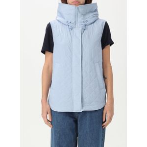 Gequilted Mouwloos Vest Met Hoge Hals