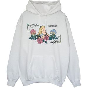 Li-cense Disney dames alice in wonderland what kind of garden hoodie