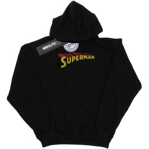 Li-cense Dc comics dames superman telescopic crackle logo hoodie