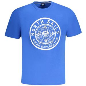 North Sails - Crew Neck T-Shirt - Blauw - Katoen