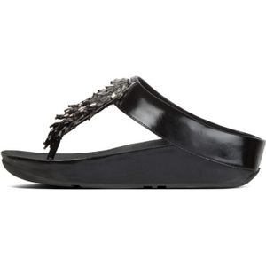 FitFlop - Rumba Ombre Toe-Thong - Sandalen - Zwart - Microwobbleboard™