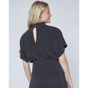 Sisters Point - 13371 - Top - Zwart - Lange Mouw