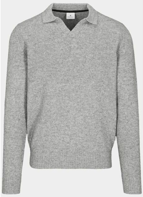 Basefield Pullover Grijs Polo Pullover 219018522/848