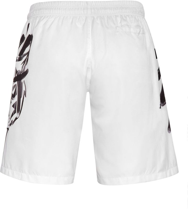 Plein Sport - Beachwear Shorts Tiger - Badmode - Wit - Polyester