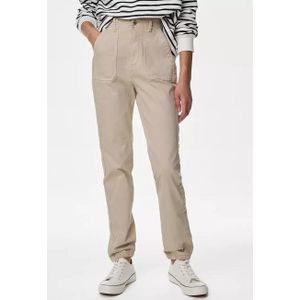 M&S Collection - Chino Joggers - Zand - Slim Fit - Enkellengte