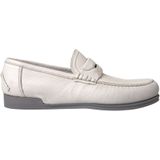 Dolce & Gabbana - Loafers - Wit Grijs - Leer