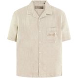 Bram's Fruit - Garden Hose - Overhemd - Beige - Linnen