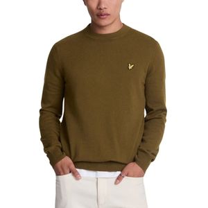 Lyle & Scott - Olijfgroen - Pull-over - Trui - Ronde Hals