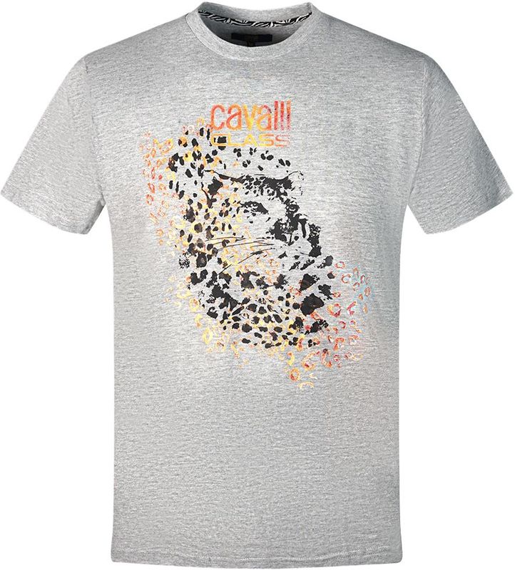 Cavalli Class - T-shirt - Bruin - Korte Mouwen
