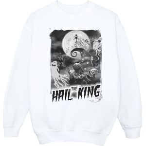 Li-cense Disney heren nightmare before christmas hail the king sweatshirt