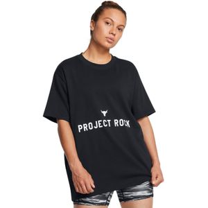 Under Armour - Project Rock - T-shirt - Zwart
