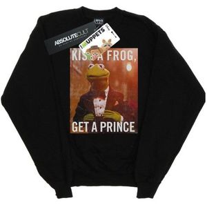 Sweater - Gedrukt - Jersey - Zwaargewicht - Lange Mouwen - Crew Neck