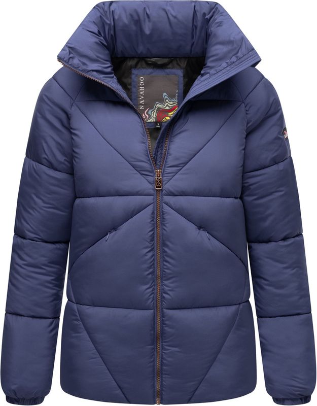 Navahoo - Gewatteerd Jack - Schokolinaa 14 - Dames - Oversized Pasvorm