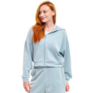 4F - f1002 Hoodie - Zwart - 54% Polyester, 40% Modal, 6% Elastaan