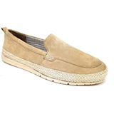 Instappers - Effen - Leer/Suède - Platte Hak - Flexibele Zool