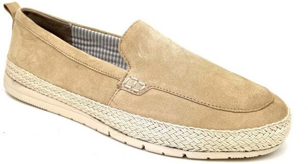 Instappers - Effen - Leer/Suède - Platte Hak - Flexibele Zool