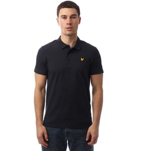 Lyle And Scott - Sports Core - Herenpolo - Blauw - Korte Mouw