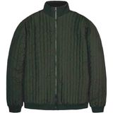Rains 18300 liner high neck jacket green