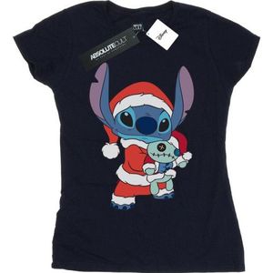 Li-cense Disney dames lilo and stitch kerst katoenen t-shirt