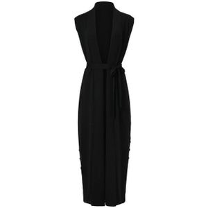 Smashed Lemon - Gilet - Bordeaux - Met Lurex - Getailleerd Silhouet