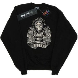 Li-cense - Disney Dames Sweatshirt - Groen - Katoen/Polyester - Gedrukt